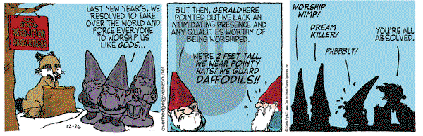 Over the Hedge on Tuesday December 26, 2006 Comic Strip