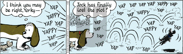 Fred Basset on Thursday January 28, 2016 Comic Strip