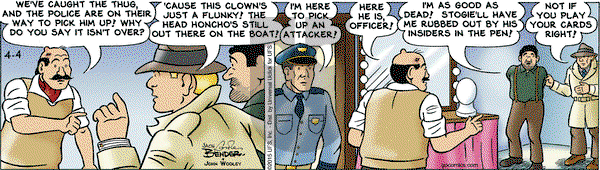 Alley Oop on Saturday April 4, 2015 Comic Strip
