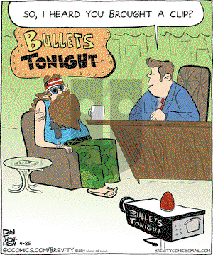 Brevity on Friday April 25, 2014 Comic Strip
