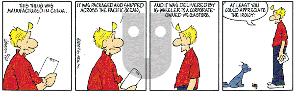 Arlo and Janis on Wednesday March 14, 2007 Comic Strip