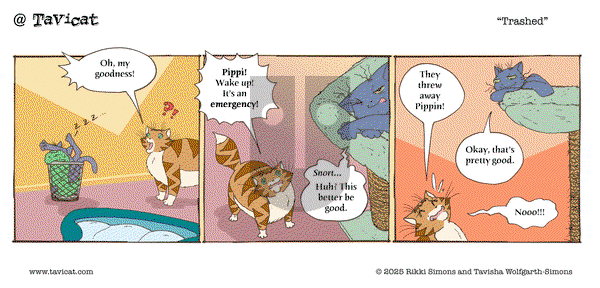 @Tavicat on Monday January 27, 2025 Comic Strip
