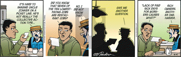Doonesbury on Thursday April 4, 2013 Comic Strip