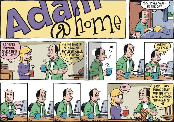 Adam@Home on Sunday May 20, 2018 Comic Strip