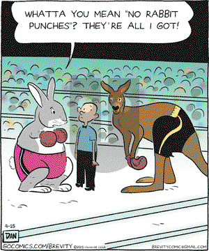 Brevity on Wednesday April 15, 2015 Comic Strip