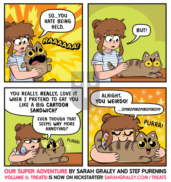 Our Super Adventure on Wednesday April 23, 2025 Comic Strip
