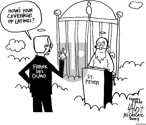 Lalo Alcaraz on Friday February 20, 2004 Comic Strip