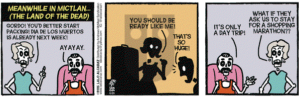 La Cucaracha on Thursday October 23, 2025 Comic Strip