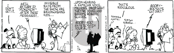 Over the Hedge on Saturday November 13, 1999 Comic Strip