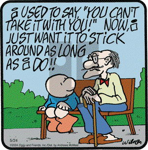 Ziggy - Friday May 24, 2024 Comic Strip