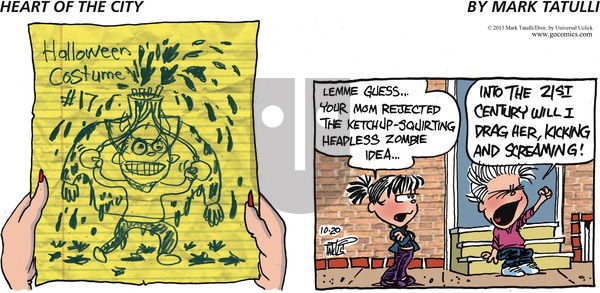 Heart of the City on Sunday October 20, 2013 Comic Strip