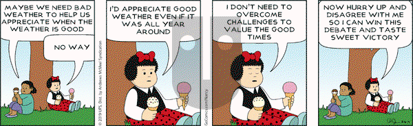 Nancy on Friday August 16, 2019 Comic Strip