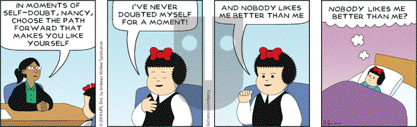 Nancy on Friday September 6, 2019 Comic Strip