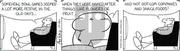 The Born Loser on Monday January 1, 2001 Comic Strip