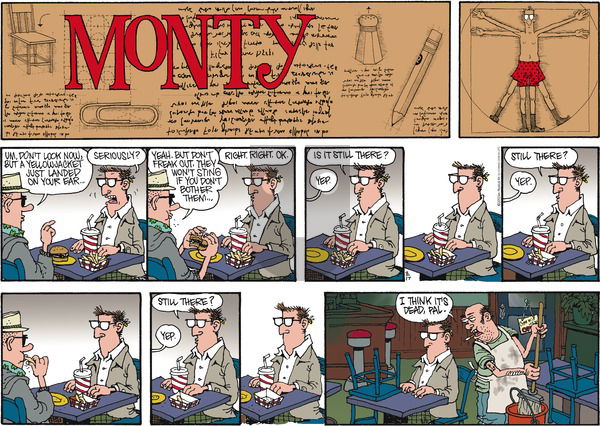 Monty on Sunday February 17, 2013 Comic Strip