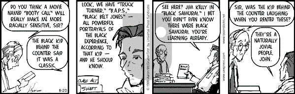 The Boondocks on Friday March 23, 2007 Comic Strip