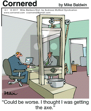 Cornered on Tuesday August 1, 2017 Comic Strip