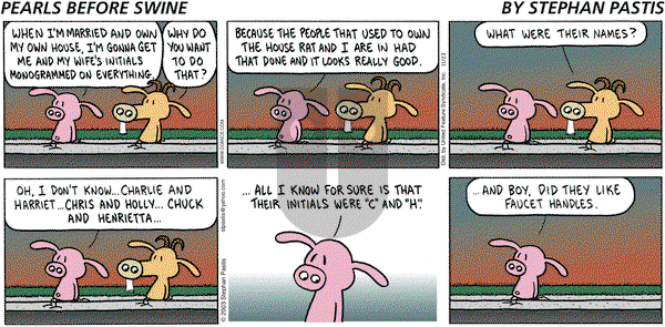 Pearls Before Swine on Sunday November 23, 2003 Comic Strip