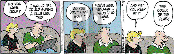 Betty on Friday April 18, 2025 Comic Strip