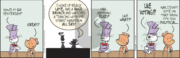Ink Pen - Wednesday November 5, 2008 Comic Strip