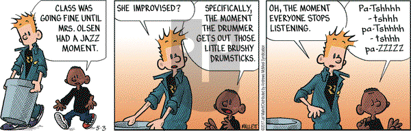 Frazz on Wednesday May 3, 2017 Comic Strip