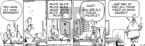 Non Sequitur on Monday May 12, 2003 Comic Strip
