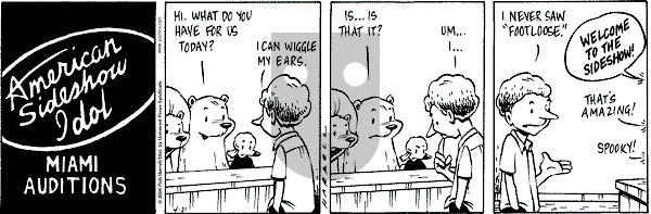 Big Top on Wednesday April 21, 2004 Comic Strip