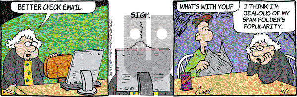 Lola on Monday April 1, 2013 Comic Strip