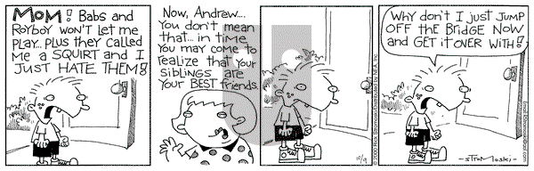 Soup to Nutz - Old on Monday October 9, 2000 Comic Strip