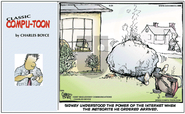 Compu-toon on Sunday June 24, 2007 Comic Strip