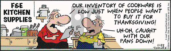 Frank and Ernest on Saturday November 22, 2014 Comic Strip