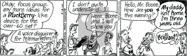 The Elderberries on Tuesday February 6, 2007 Comic Strip