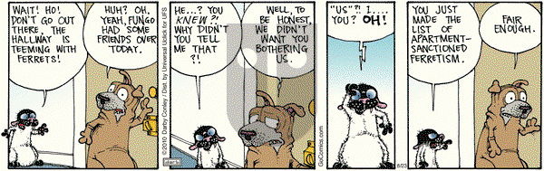 Get Fuzzy on Thursday August 23, 2012 Comic Strip