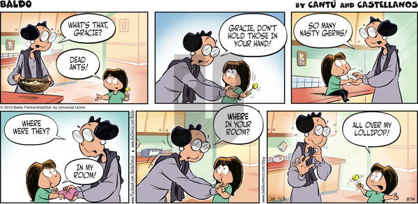 Baldo - Sunday August 14, 2016 Comic Strip