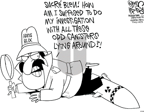 Glenn McCoy on Saturday January 18, 2003 Comic Strip