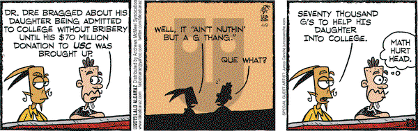 La Cucaracha on Tuesday April 9, 2019 Comic Strip