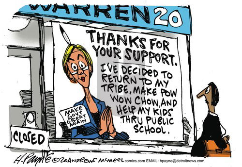 Henry Payne on Sunday March 8, 2020 Comic Strip