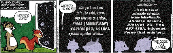 Over the Hedge on Monday May 28, 2012 Comic Strip