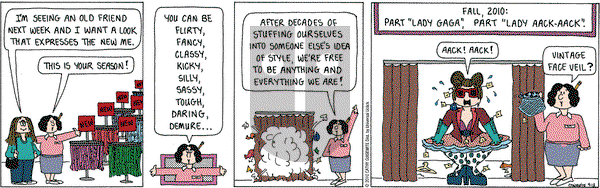 Cathy Classics on Saturday September 18, 2010 Comic Strip
