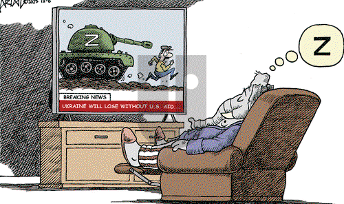 Robert Ariail - Wednesday December 6, 2023 Comic Strip