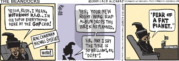 La Cucaracha on Tuesday March 24, 2009 Comic Strip