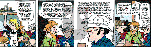 Doonesbury on Thursday September 23, 1999 Comic Strip