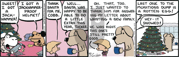DeFlocked on Thursday December 25, 2008 Comic Strip