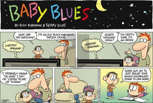 Baby Blues on Sunday July 18, 2021 Comic Strip