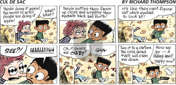 Cul de Sac on Sunday February 1, 2015 Comic Strip