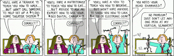 Cathy Classics - Thursday January 15, 2004 Comic Strip