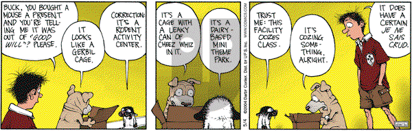 Get Fuzzy on Friday December 10, 2004 Comic Strip