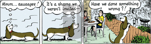 Fred Basset on Saturday September 29, 2018 Comic Strip