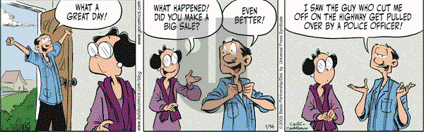 Baldo on Monday January 14, 2013 Comic Strip