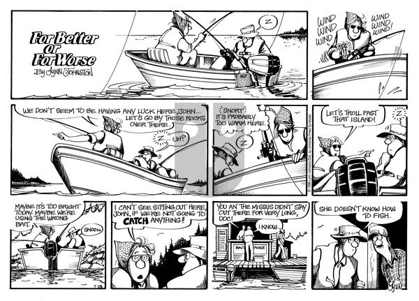 For Better or For Worse on Sunday July 28, 1996 Comic Strip